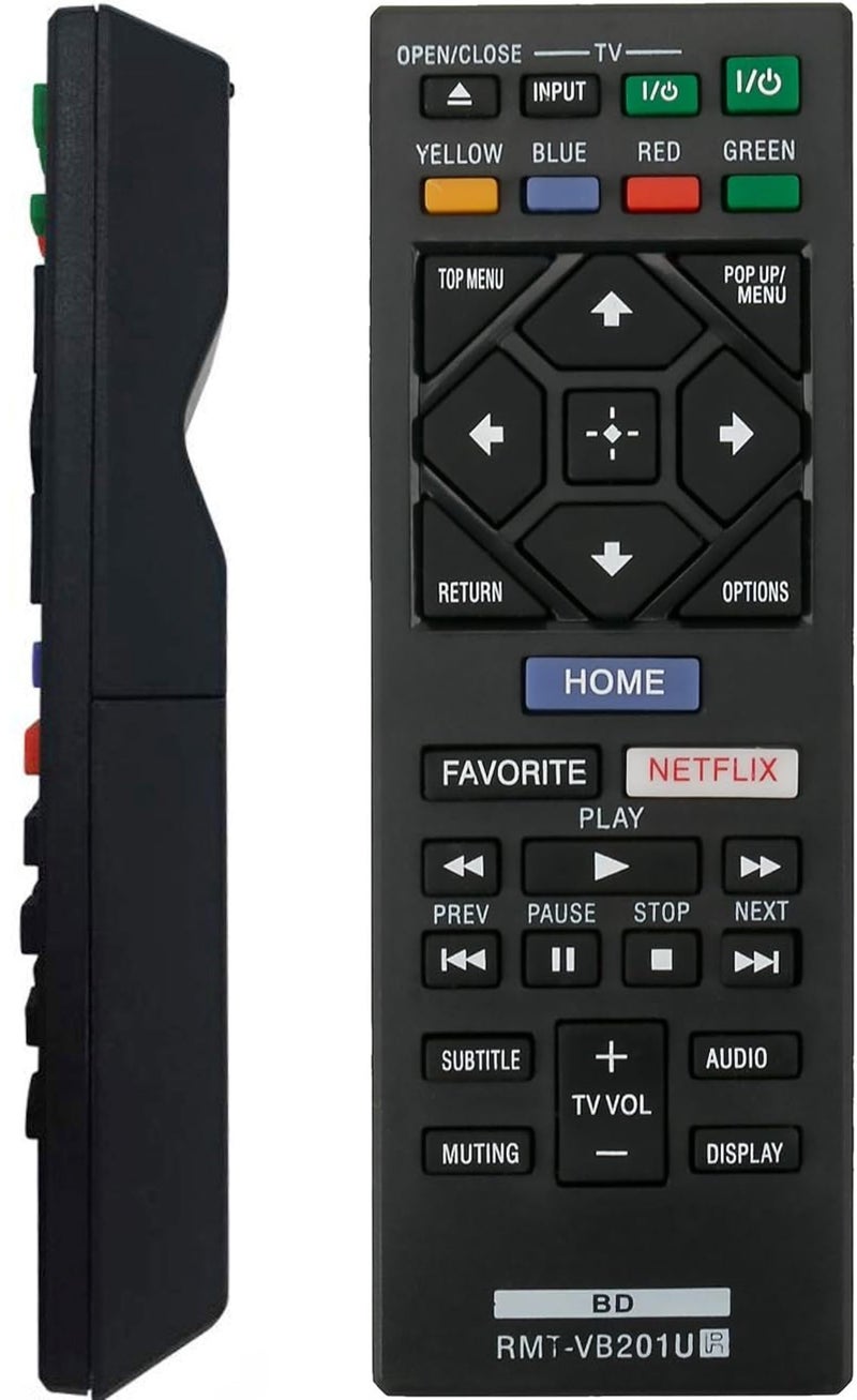 UBay New RMT-VB201U Remote Control Replaced for Sony Blu-Ray Disc Player BDP-BX370 BDP-S1700 BDP-S3700 BDP-S6700 UBP-X700 BDP-S1700ES BDP-S2500 - Image 3
